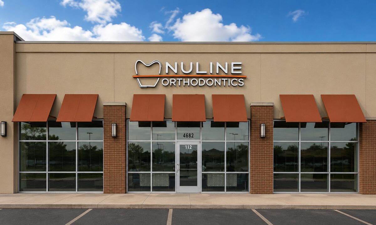 Exterior of the NuLine Orthodontics office in Roscoe, IL