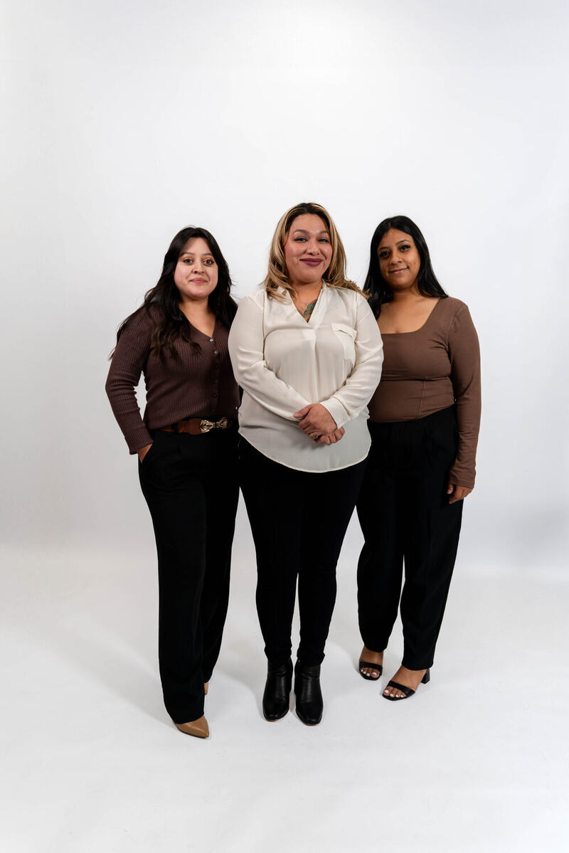 The NuLine Orthodontics front desk team